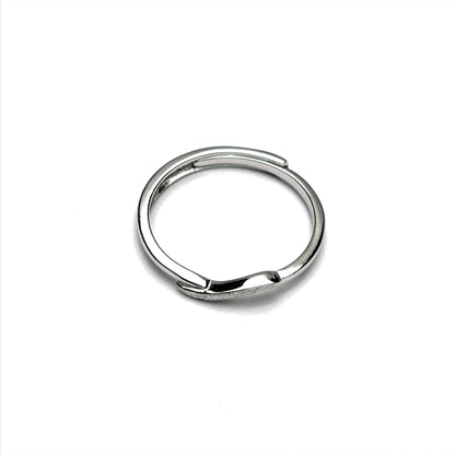 Minimal Modern Silver Ring