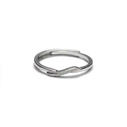 Minimal Modern Silver Ring