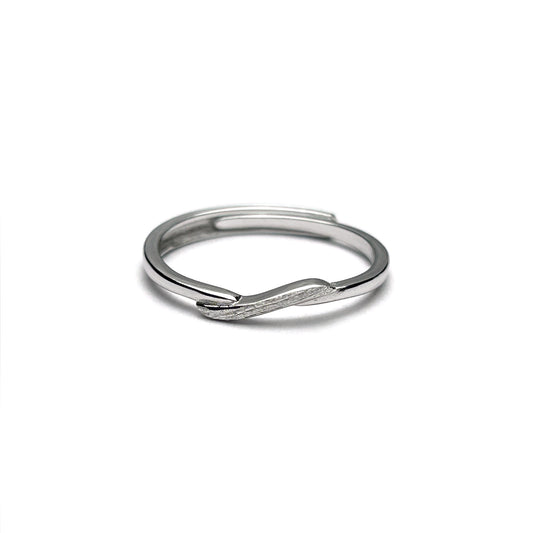 Minimal Modern Silver Ring