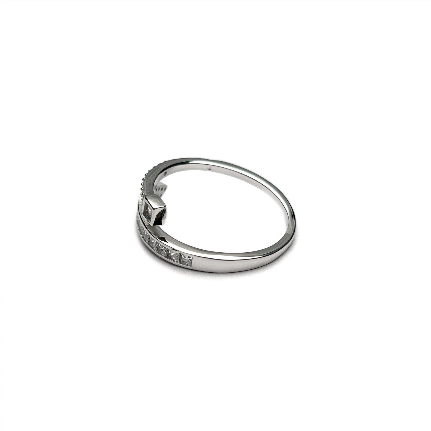 Minimal Modern Silver Ring