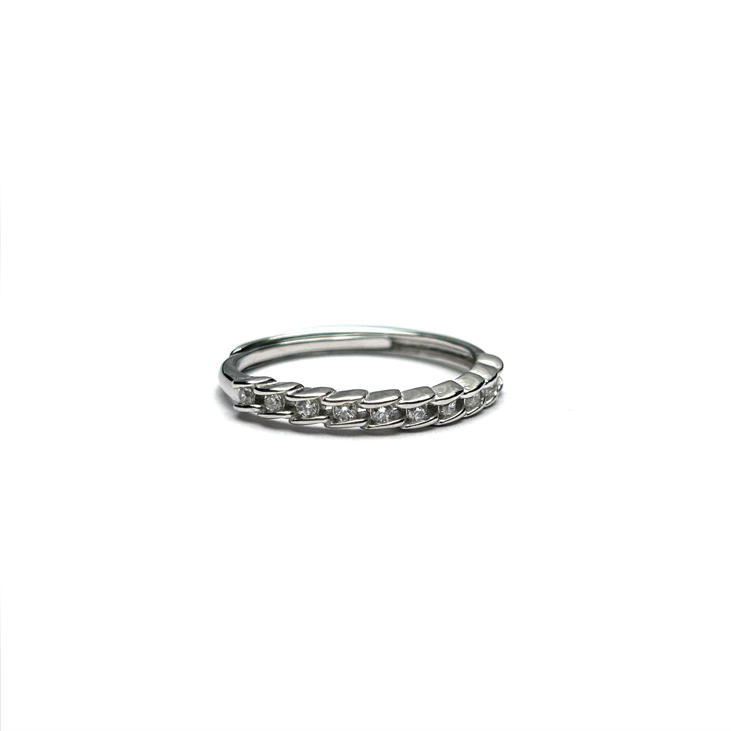 Minimal Modern Silver Ring