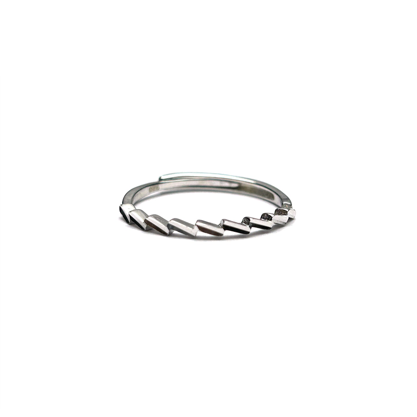 Minimal Modern Silver Ring