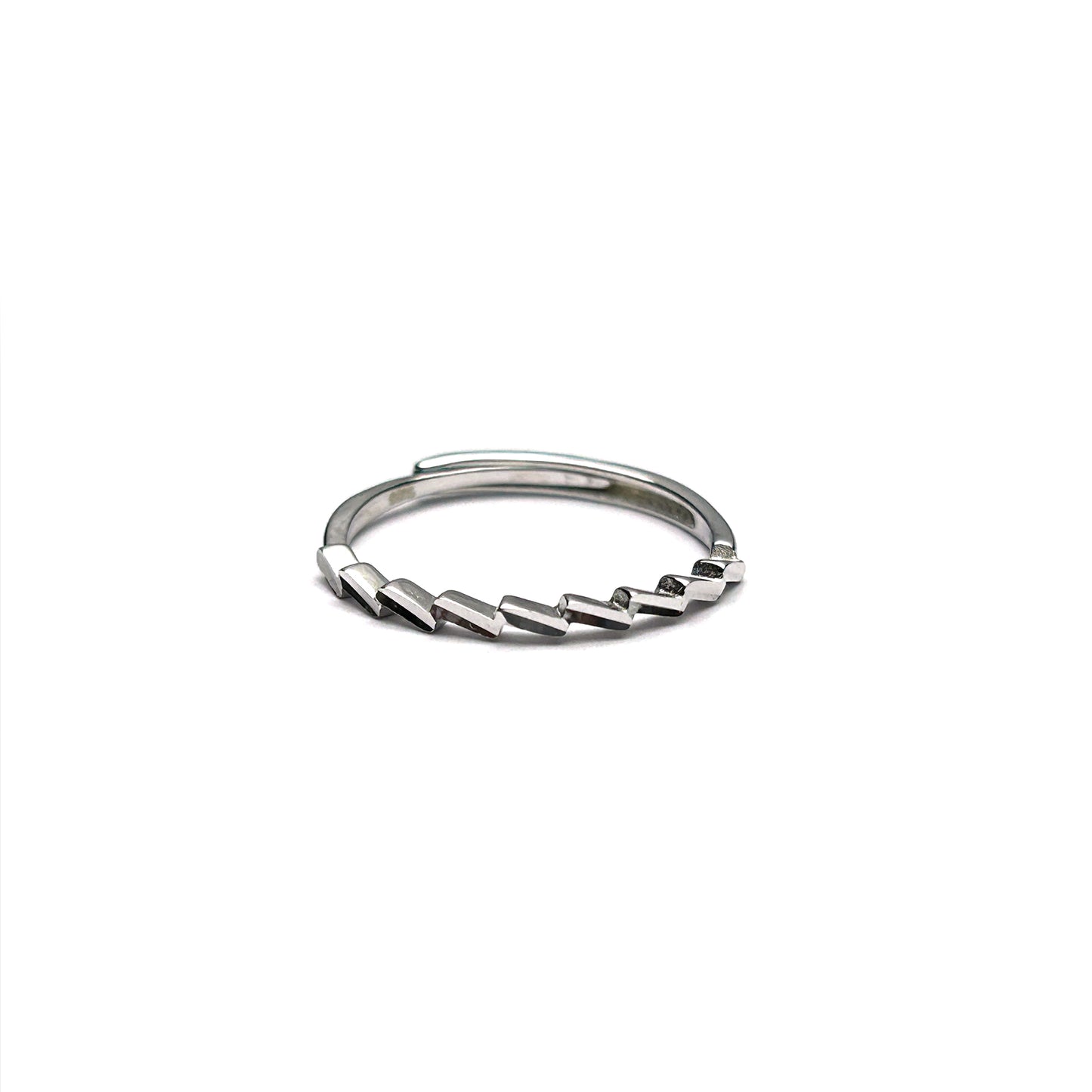 Minimal Modern Silver Ring