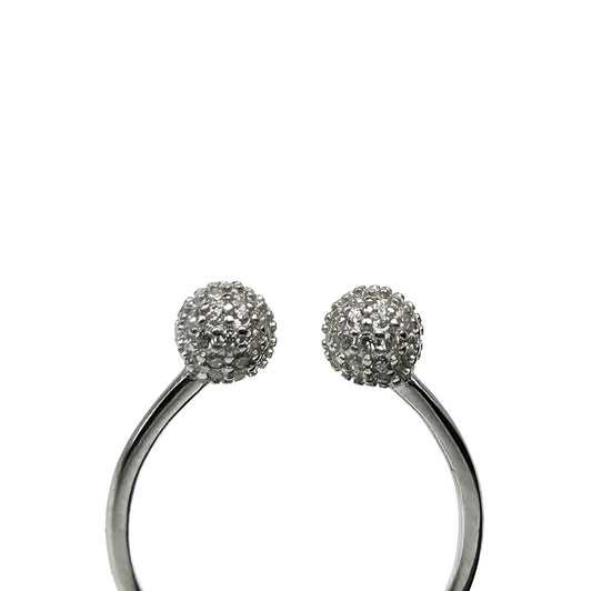 Stardust Sphere 925 Sterling Silver Ring