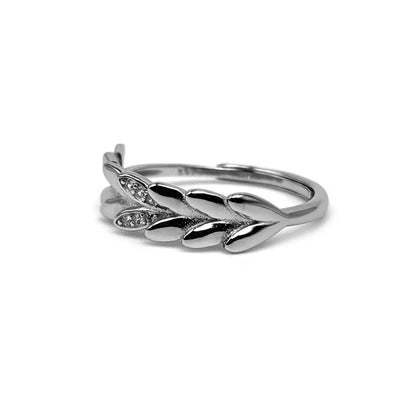 Leaf 925 Sterling Silver Ring
