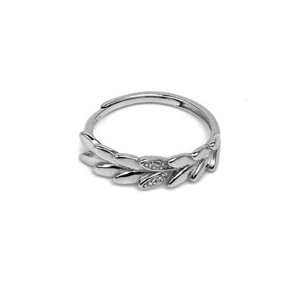 Leaf 925 Sterling Silver Ring