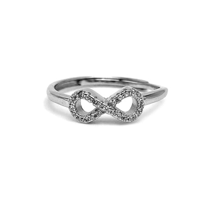 Infinity 925 Sterling Silver Ring