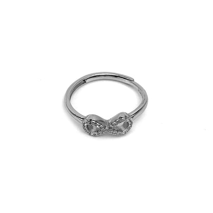 Infinity 925 Sterling Silver Ring